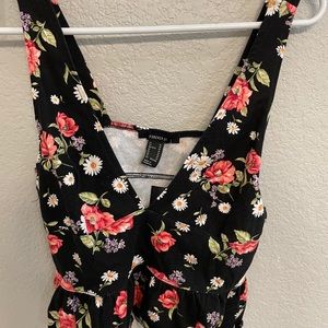 Forever 21 Floral Tank Top